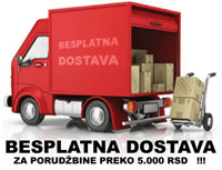 Besplatna dostava za porudžbine preko 5000 RSD!!!