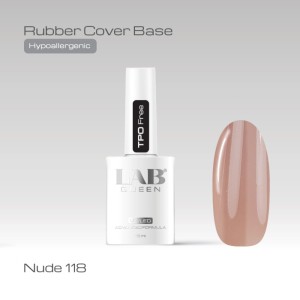 LAB QUEEN Rubber Cover Base Nude 118 15ml