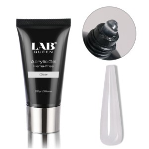 LAB QUEEN Acryl Gel Clear -Hypoallergenic 30g