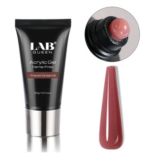 LAB QUEEN Acryl Gel French Dream 09-Hypoallergenic 30g