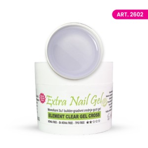 ENG Gradivni gel CROSS GEL clear ELEMENT 50ml ENG Gradivni gel CROSS GEL clear ELEMENT 50ml