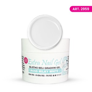 ENG CROSS MILKY WHITE No2 GEL 50ml ENG CROSS MILKY WHITE No2 GEL 50ml