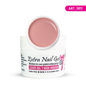 ENG COVER GEL CROSS NUDE MOUSSE no.7 50ml ENG COVER GEL CROSS NUDE MOUSSE no.7 50ml
