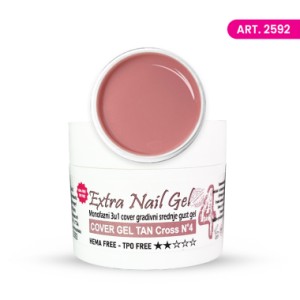 ENG COVER GEL CROSS TAN no.4 50ml ENG COVER GEL CROSS TAN no.4 50ml