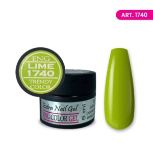 ENG Color gel LIME -1740 5ml ENG Color gel LIME -1740 5ml