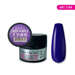 ENG Color gel DEEP PURPLE-1745 5ml ENG Color gel DEEP PURPLE-1745 5ml