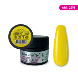 ENG Color gel MIAMI YELLOW- 2216 5ml ENG Color gel MIAMI YELLOW- 2216 5ml