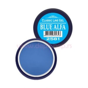 ENG Color gel CLG BLUE ALFA -2581  5ml