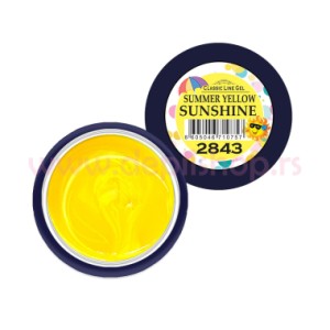 ENG Color gel CLG SUMMER YELLOW SUNSHINE -2843 5ml ENG Color gel CLG SUMMER YELLOW SUNSHINE -2843 5ml