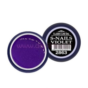 ENG Color gel CLG S-NAILS VIOLET-2863 5ml ENG Color gel CLG S-NAILS VIOLET-2863 5ml