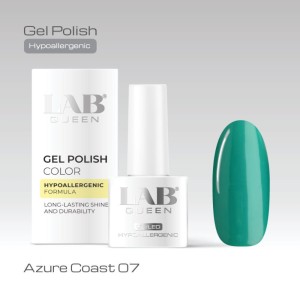 LAB QUEEN Gel lak Hypoallergenic AZURE COAST 07  6ml