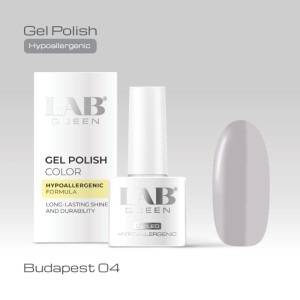 LAB QUEEN Gel lak Hypoallergenic BUDAPEST 04  6ml
