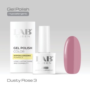 LAB QUEEN Gel lak Hypoallergenic DUSTY ROSE 03  6ml