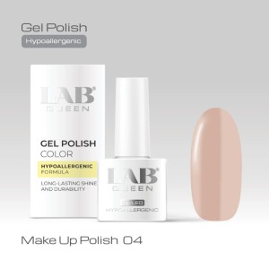 LAB QUEEN Gel lak Hypoallergenic MAKE UP 04  6ml