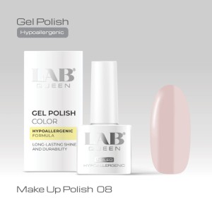 LAB QUEEN Gel lak Hypoallergenic MAKE UP 08  6ml