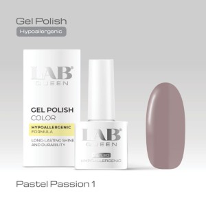 LAB QUEEN Gel lak Hypoallergenic PASTEL PASSION 01  6ml
