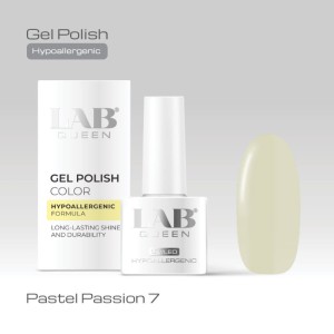 LAB QUEEN Gel lak Hypoallergenic PASTEL PASSION 07  6ml