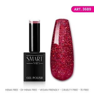 SMART polish gel RUBY RED 3689 15ml SMART polish gel RUBY RED 3689 15ml