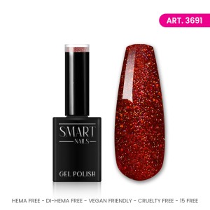 SMART polish gel RUBY RED 3691 15ml SMART polish gel RUBY RED 3691 15ml