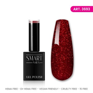 SMART polish gel RUBY RED 3693 15ml SMART polish gel RUBY RED 3693 15ml