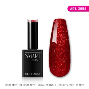 SMART polish gel RUBY RED 3694 15ml SMART polish gel RUBY RED 3694 15ml