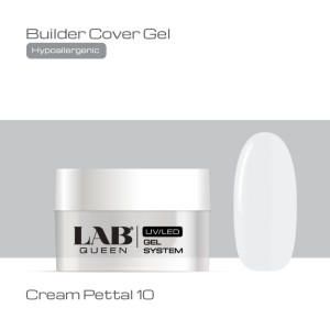 LAB QUEEN Cream Pettal 10 Hypoallergenic Builder cover gel 15g LAB QUEEN Cream Pettal 10 Hypoallergenic Builder cover gel 15g