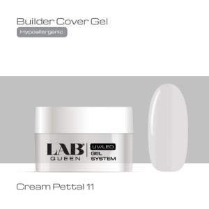 LAB QUEEN Cream Pettal 11 Hypoallergenic Builder cover gel 15g LAB QUEEN Cream Pettal 11 Hypoallergenic Builder cover gel 15g