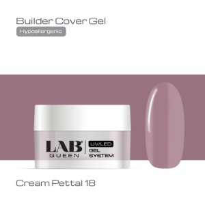 LAB QUEEN Cream Pettal 18 Hypoallergenic Builder cover gel 15g LAB QUEEN Cream Pettal 18 Hypoallergenic Builder cover gel 15g