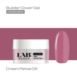 LAB QUEEN Cream Pettal 09 Hypoallergenic Builder cover gel 15g LAB QUEEN Cream Pettal 09 Hypoallergenic Builder cover gel 15g