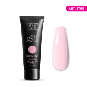 SMART POLY GEL PASTEL PINK 60gr SMART POLY GEL PASTEL PINK 60gr