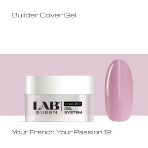 LAB QUEEN Your French Your Passion 12 Builder cover gel 15g
