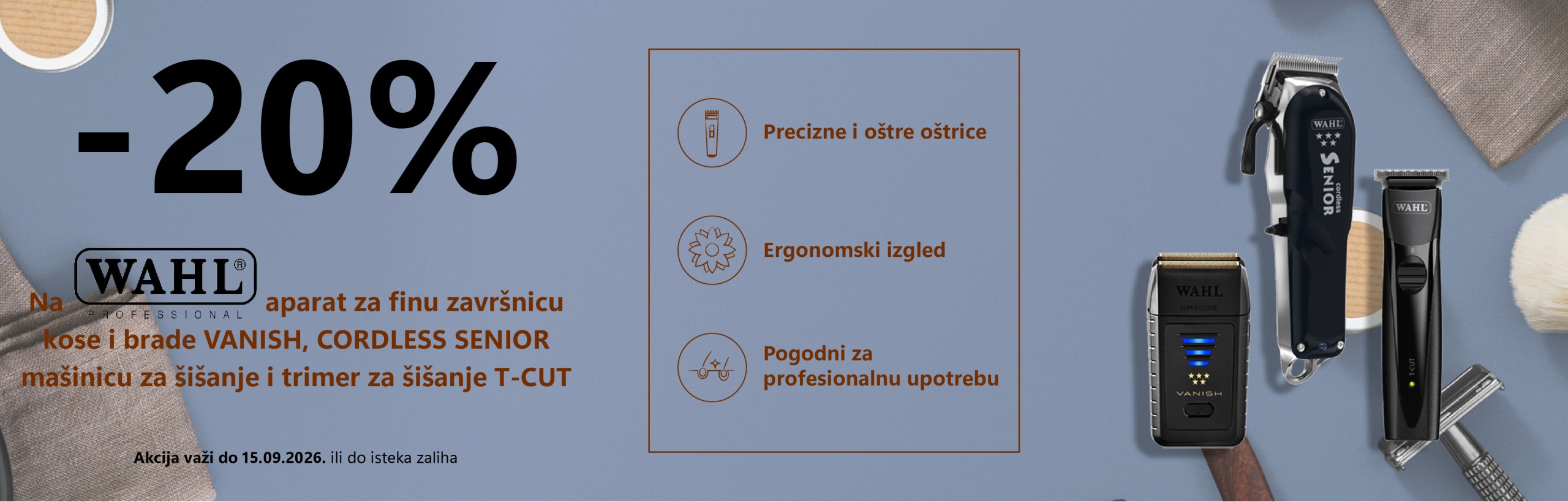 Wahl masinice akcija