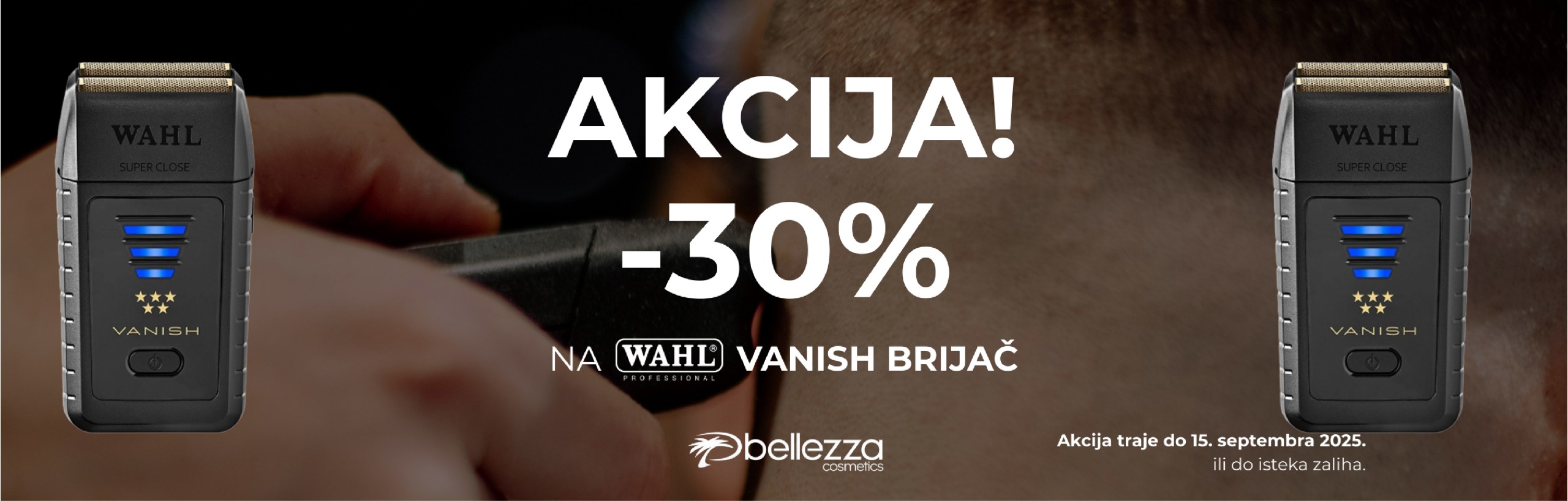 Akcija Wahl Vanish