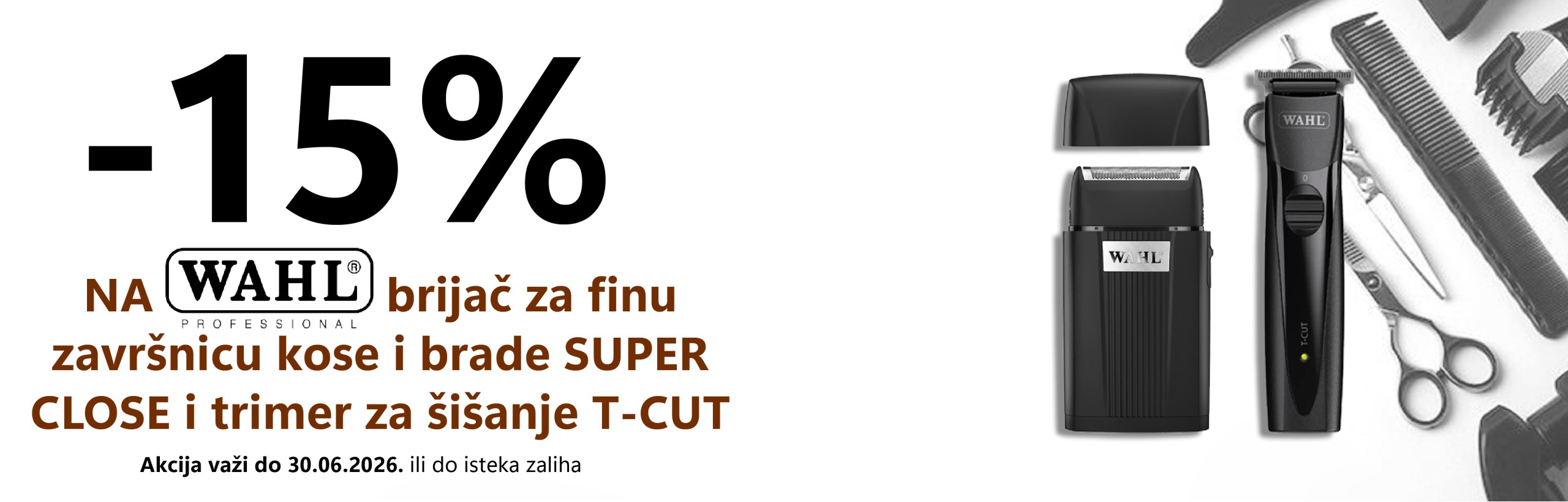 Akcija Wahl trimer