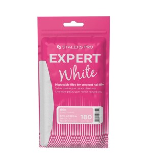 STALEKS EXPERT zamenski nastavci za polumesec turpiju Thin White 180# – 50 kom