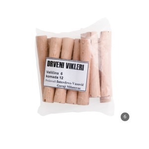 HM Vikleri za mini-val drveni br.6 - 11mm