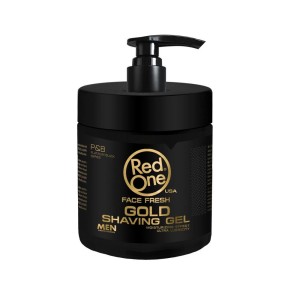 RED ONE Gel za brijanje sa pumpicom GOLD – 1000 ml