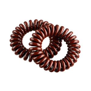 EUROSTIL Gumice za kosu spiralne Velike – Smeđe 2 kom. EUROSTIL Gumice za kosu spiralne Velike – Smeđe 2 kom.