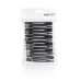 XANITALIA Klipsna za kosu Alu Pvc 12 kom – 10 cm Black