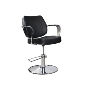 ARCOBALENO Radna stolica LEGER 8228 - P4(KRUG) crna