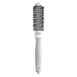 OLIVIA GARDEN Četka za feniranje Expert Blowout Shine White&Grey – 25 mm