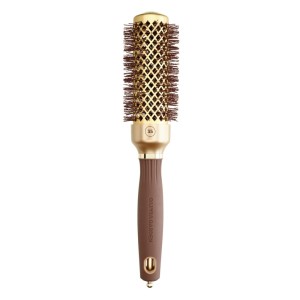 OLIVIA GARDEN Četka za feniranje  Expert Blowout Shine Gold&Brown – 35 mm
