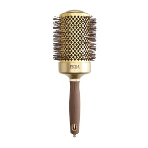 OLIVIA GARDEN Četka za feniranje  Expert Blowout Shine Gold&Brown – 65 mm