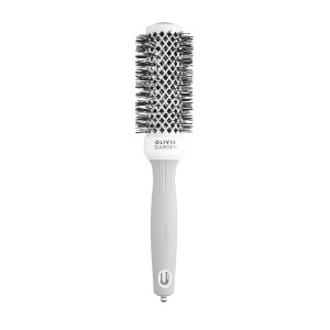OLIVIA GARDEN Četka za feniranje Expert Blowout Shine White&Grey – 35 mm