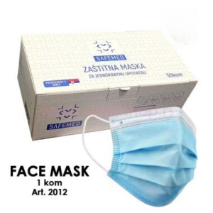 Maska hiruška PLAVA 1 kom Maska hiruška PLAVA 1 kom