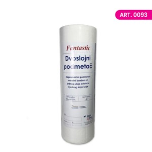 Podmetač A40 kom plastificiran, beli Podmetač A40 kom plastificiran, beli