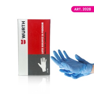 Rukavice nitrilne bez pudera PLAVE veličina S Rukavice nitrilne bez pudera PLAVE veličina S