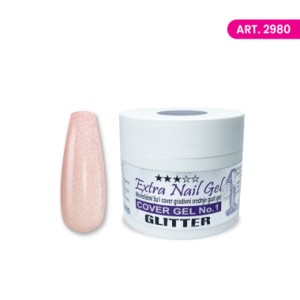 ENG COVER GEL CROSS no.1 GLITTER 50ml ENG COVER GEL CROSS no.1 GLITTER 50ml