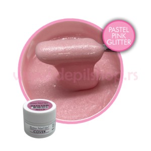 ENG PASTEL PINK GEL CROSS GLITTER 5ml ENG PASTEL PINK GEL CROSS GLITTER 5ml