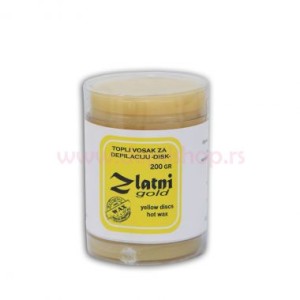 EUROWAX Topli vosak DISK Zlatni 200gr EUROWAX Topli vosak DISK Zlatni 200gr